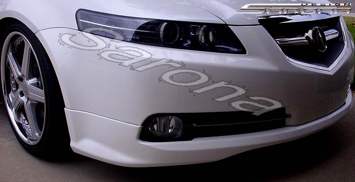 Custom Acura TL  Sedan Front Lip/Splitter (2007 - 2008) - $289.00 (Part #AC-006-FA)